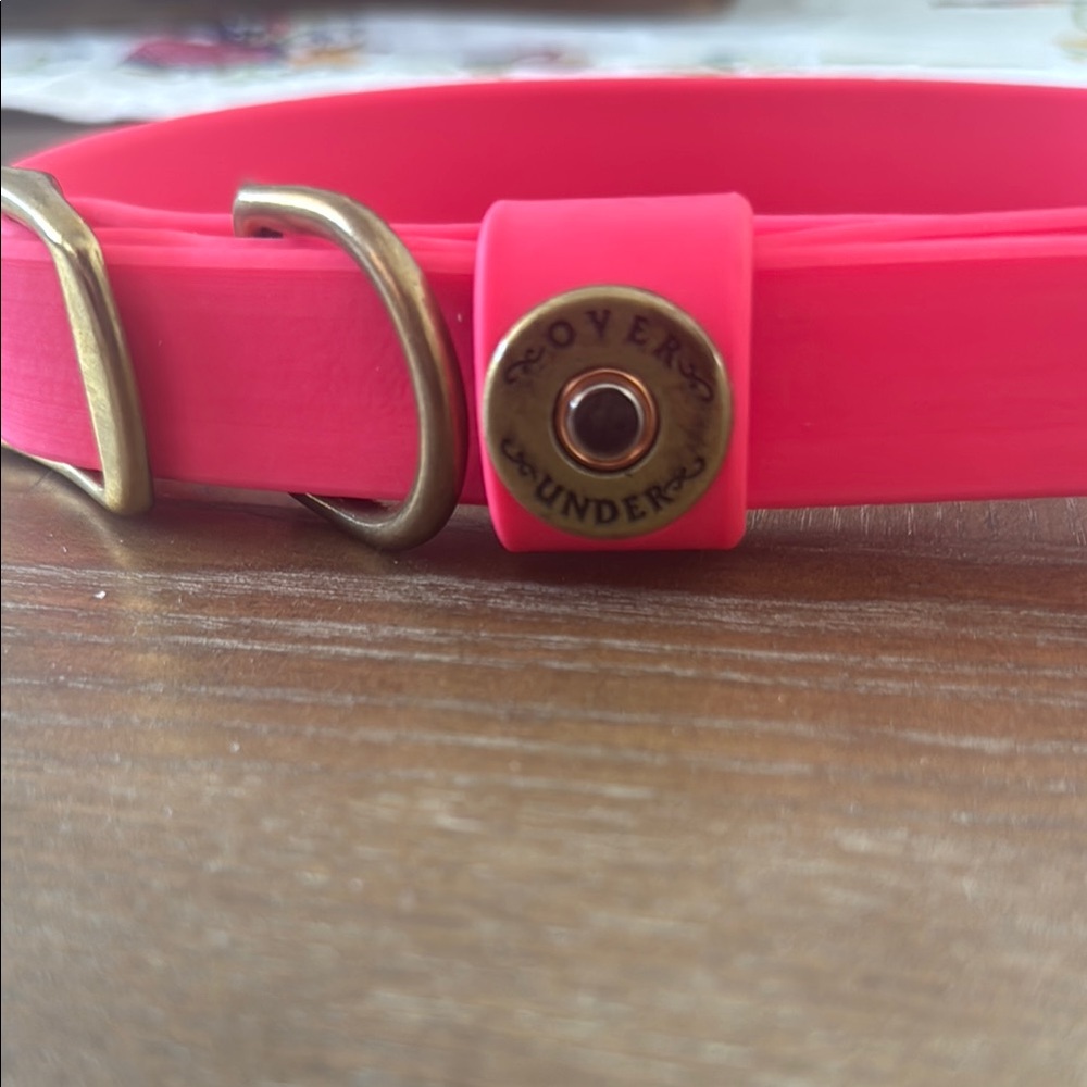 Pink Dog Collar - Picture 2 of 4